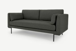 Harlow grosses 2-Sitzer Sofa, Stoff in Hudsongrau - MADE.com