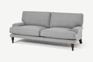 Chadwick 3-Sitzer Sofa, Granitgrau - MADE.com