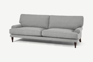 Chadwick 4-Sitzer Sofa, Granitgrau - MADE.com